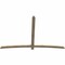 Ekena Millwork Bellingham Rough Sawn Timber Gable Bracket, Douglas Fir, 96"W x 64"H x 2"D x 4"F, 16/12 Pitch GBW096X64X0204BEL00RDF - alternate 3